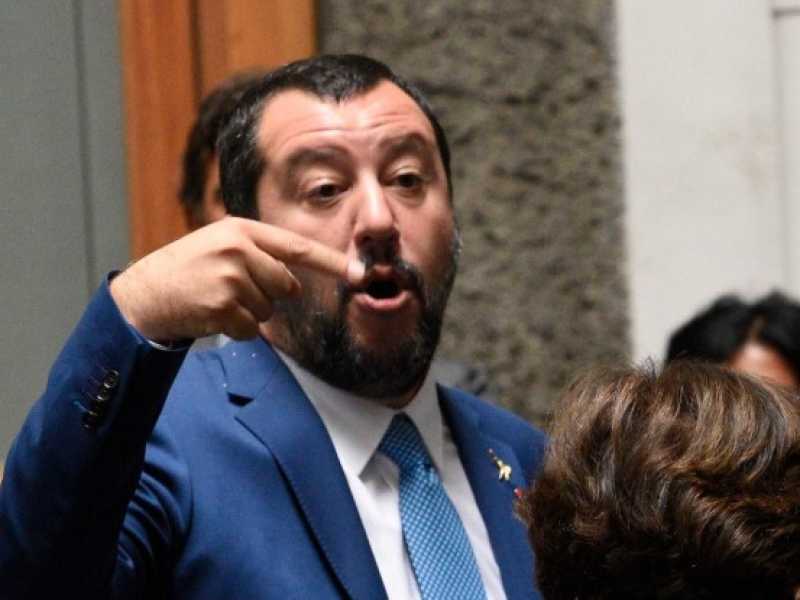 Matteo Salvini (foto LaPresse)