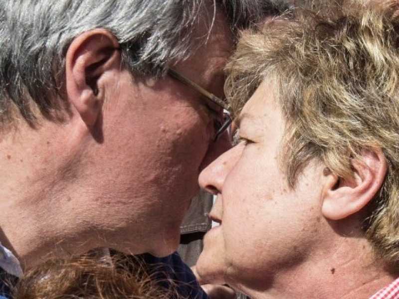 Susanna Camusso e Maurizio Landini (foto LaPresse)