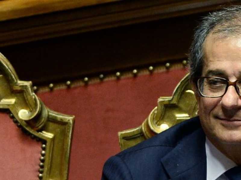 Giovanni Tria (foto LaPresse) 