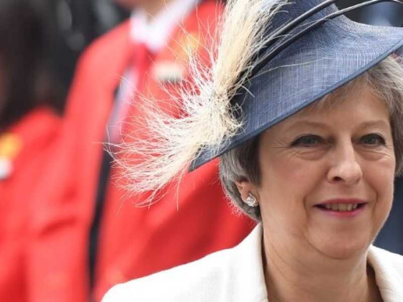 Theresa May (foto LaPresse)
