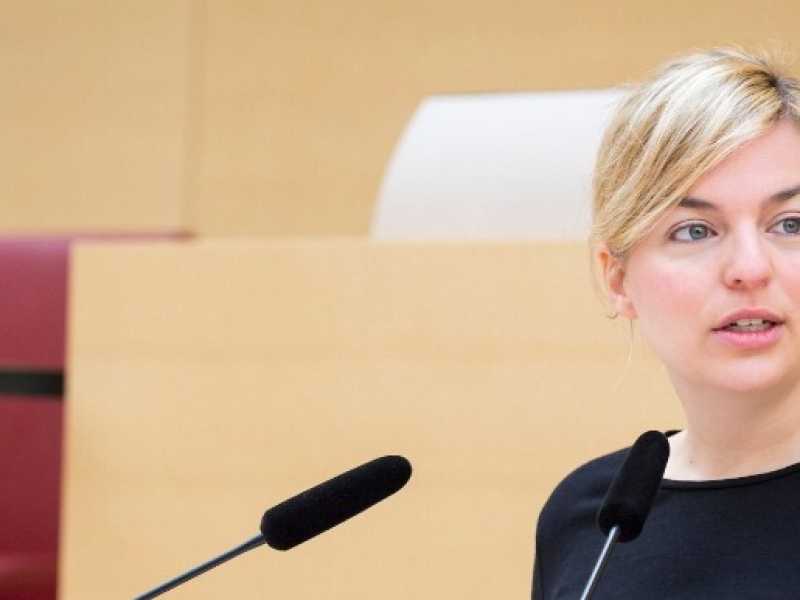 Katharina Schulze, coleader del partito dei Verdi tedeschi 