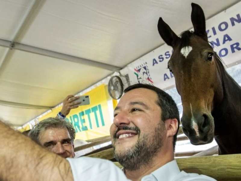 Matteo Salvini (foto LaPresse)