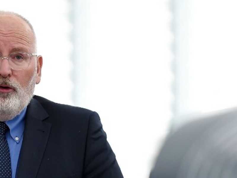 Frans Timmermans (foto LaPresse)