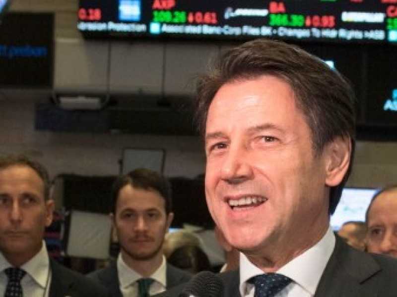 Il premier Giuseppe Conte (foto LaPresse)