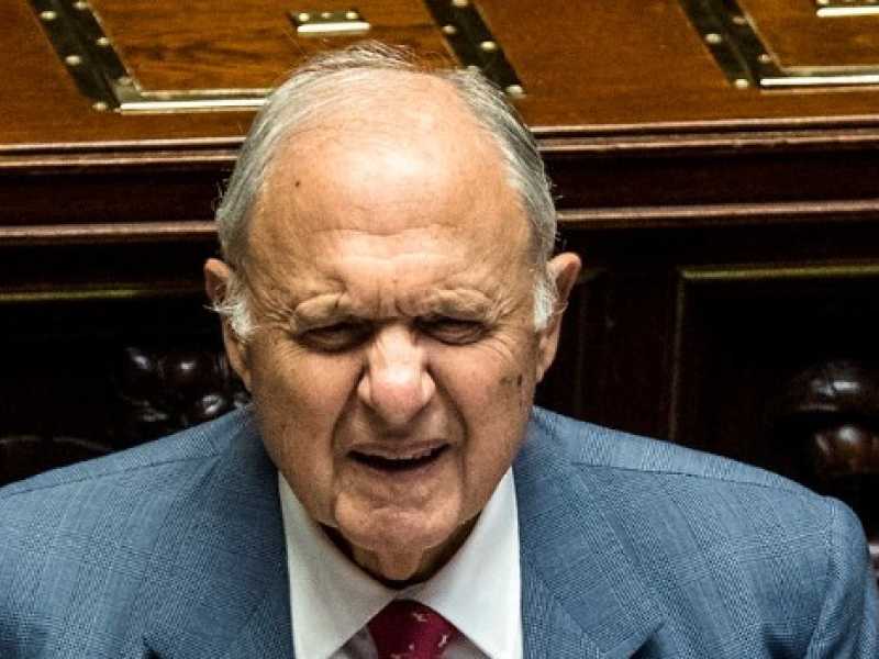 Paolo Savona (foto LaPresse)