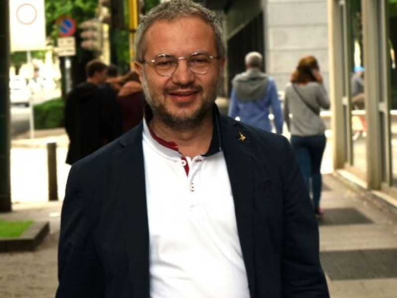 Il presidente della commissione Bilancio della Camera Claudio Borghi (Foto LaPresse)