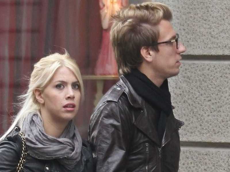 Wanda Nara e Maxi Lopez (foto LaPresse)
