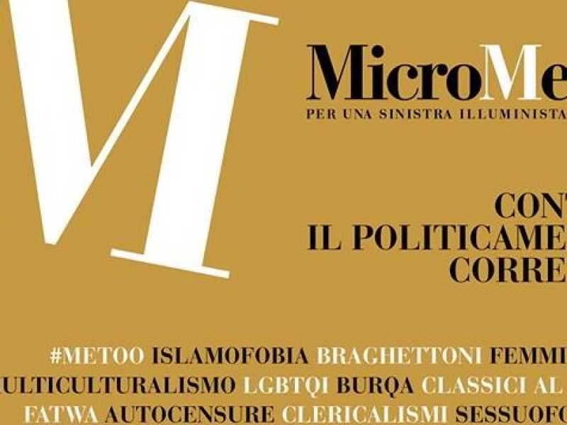L'ultima copertina della rivista MicroMega (Immagini prese da Facebook)