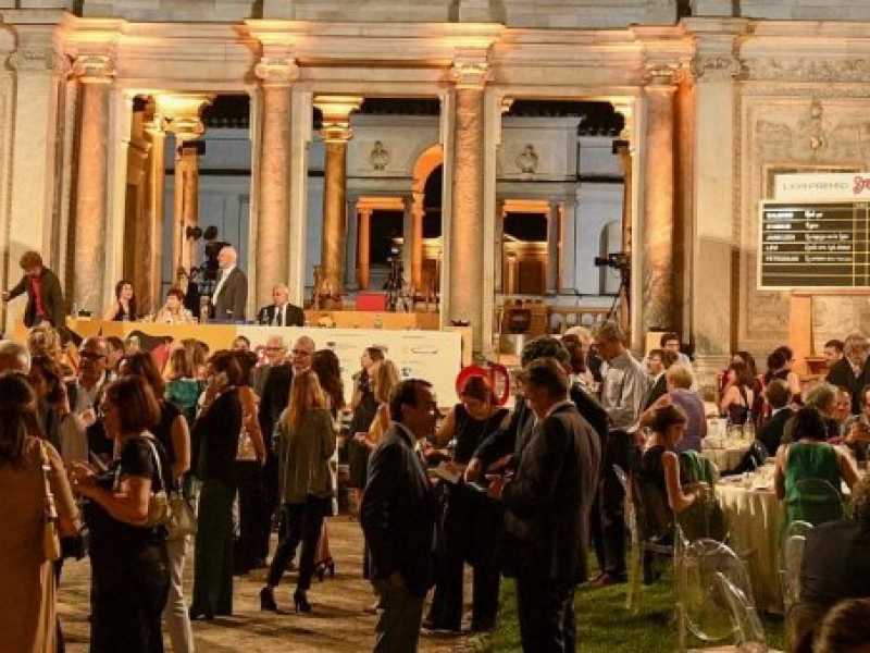 La serata finale dell'ultima edizione del Premio Strega (foto LaPresse)