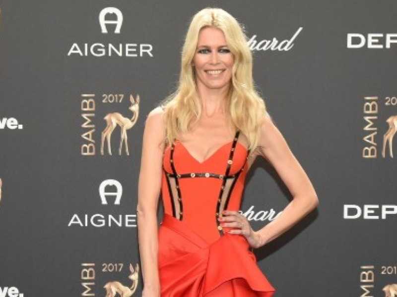 Claudia Schiffer (foto LaPresse)