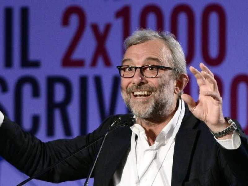 Il deputato Pd Roberto Giachetti, che voter&agrave; S&igrave; al referendum sull'Atac (Foto LaPresse)