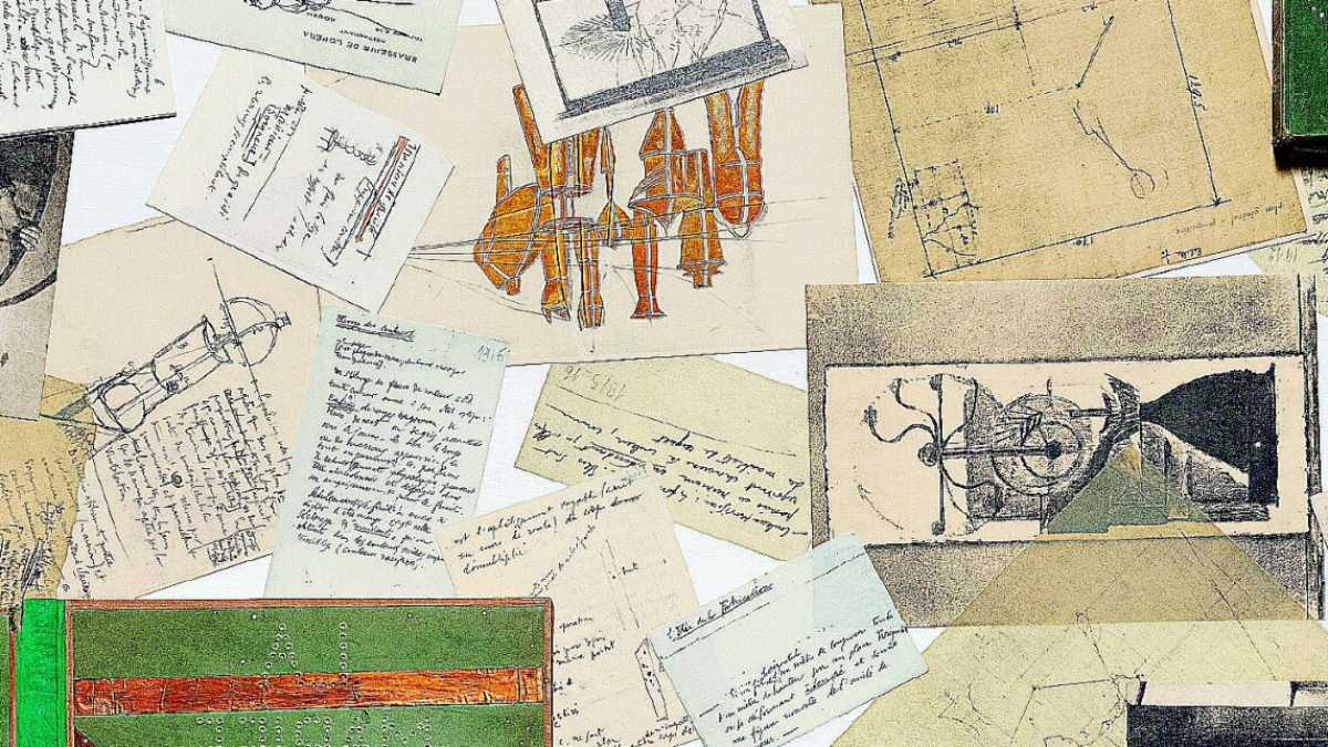 Immagine di Duchamp portatile alla Galleria Casoli-De Luca