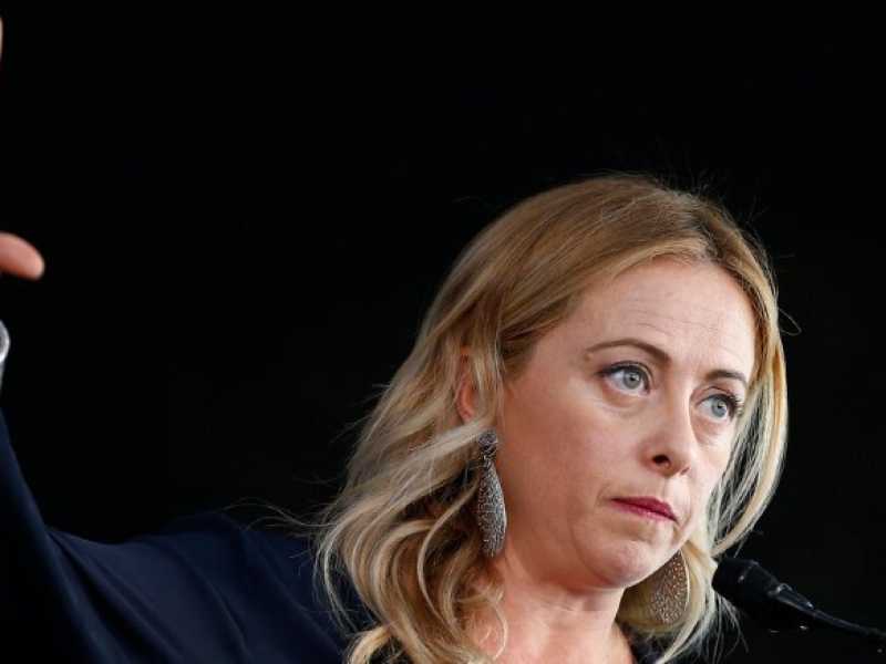 Giorgia Meloni (foto LaPresse)