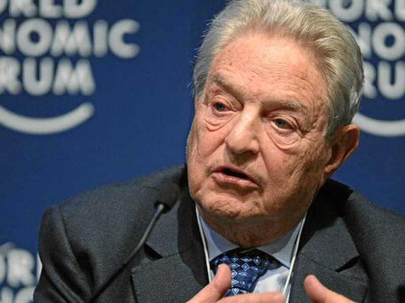 Il filantropo ungherese George Soros (Foto Wikipedia)