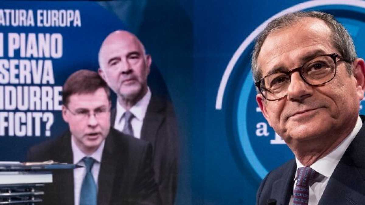 Immagine di Piazza Affari rincuorata dalle parole di Tria su spread e banche