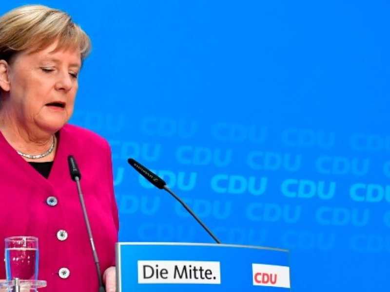 La cancelliera tedesca Angela Merkel ha detto che non si candider&agrave; alle prossime elezioni (Foto LaPresse)