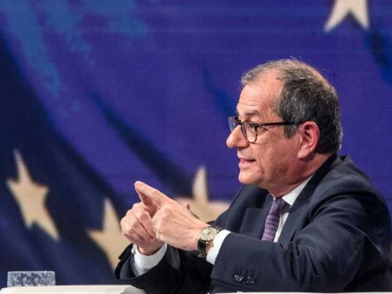 Il ministro dell'Economia Giovanni Tria (foto LaPresse)