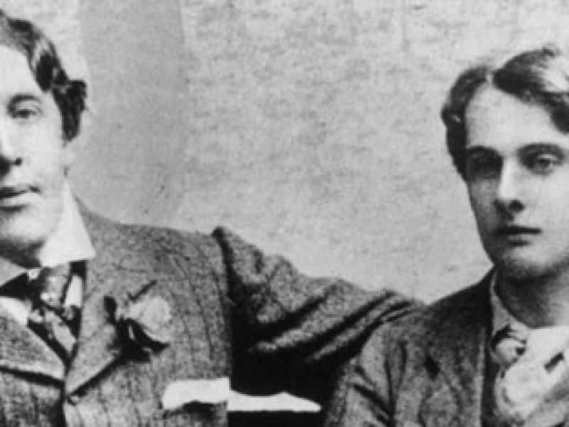 Oscar Wilde con Alfred Douglas, detto Bosie (Foto Wikipedia)