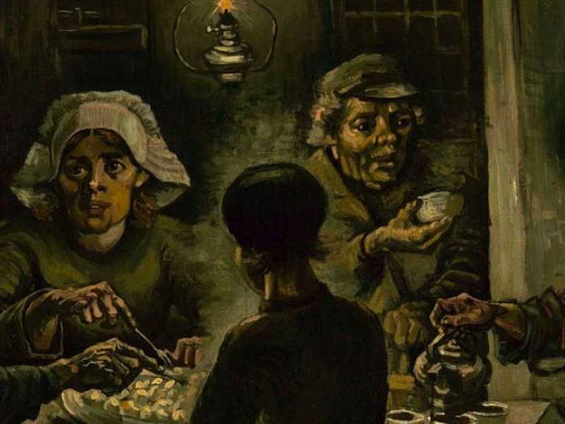 Vincent van Gogh, "I mangiatori di patate" (1885)