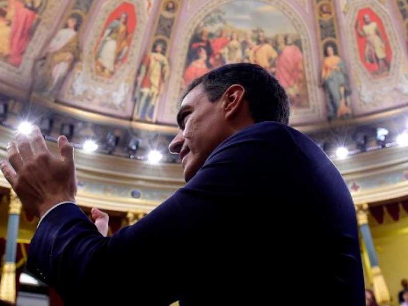 Pedro S&aacute;nchez. Foto LaPresse