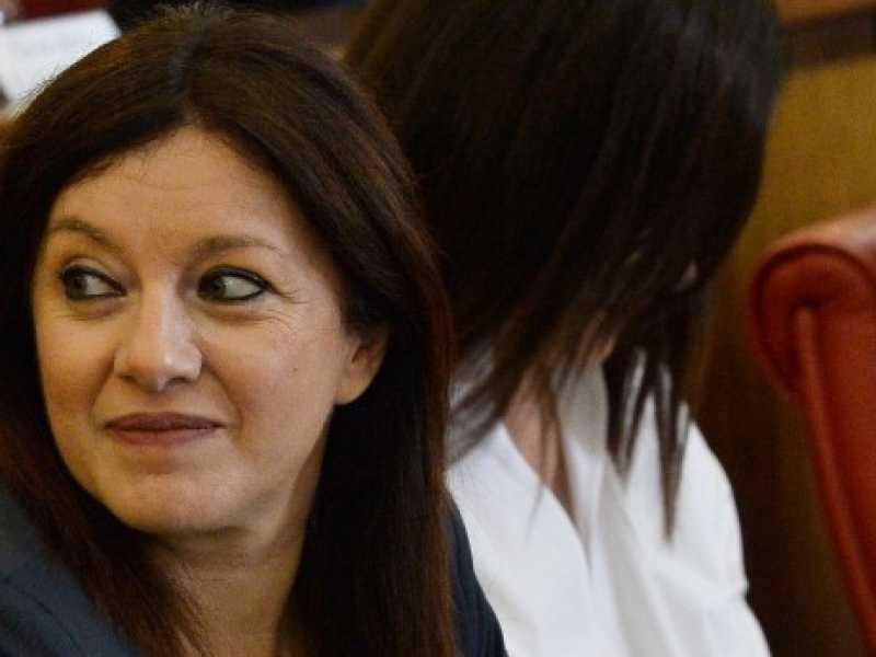 Simona Bordonali, firmataria dell'emendamento con cui la Lega tenta di sopprimere il divieto di ricevere finanziamenti esteri. Foto LaPresse