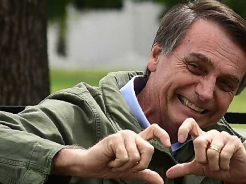 Il 28 ottobre Jair Bolsonaro ha vinto il secondo turno delle presidenziali in Brasile con il 55 per cento delle preferenze (foto LaPresse)