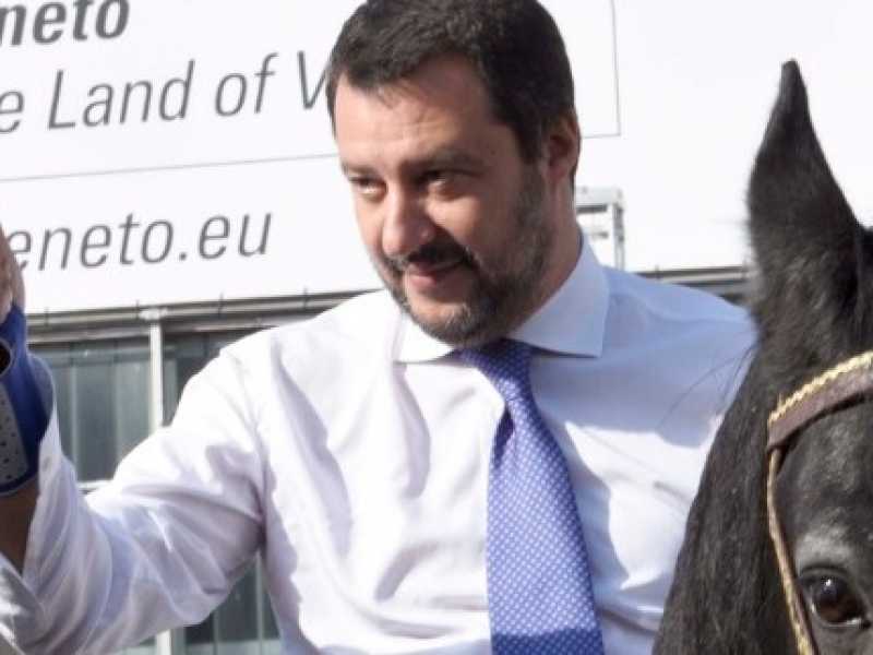 Matteo Salvini (foto LaPresse)