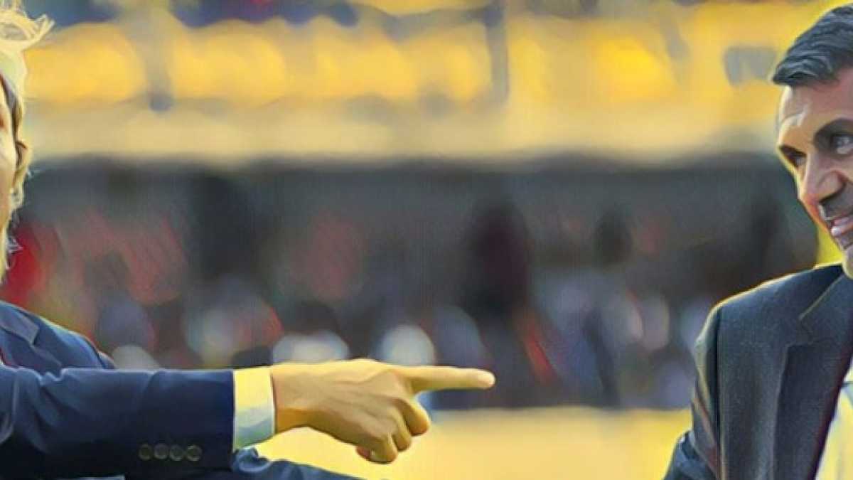 Immagine di Maldini e Nedved, i diversi uguali di Milan-Juve