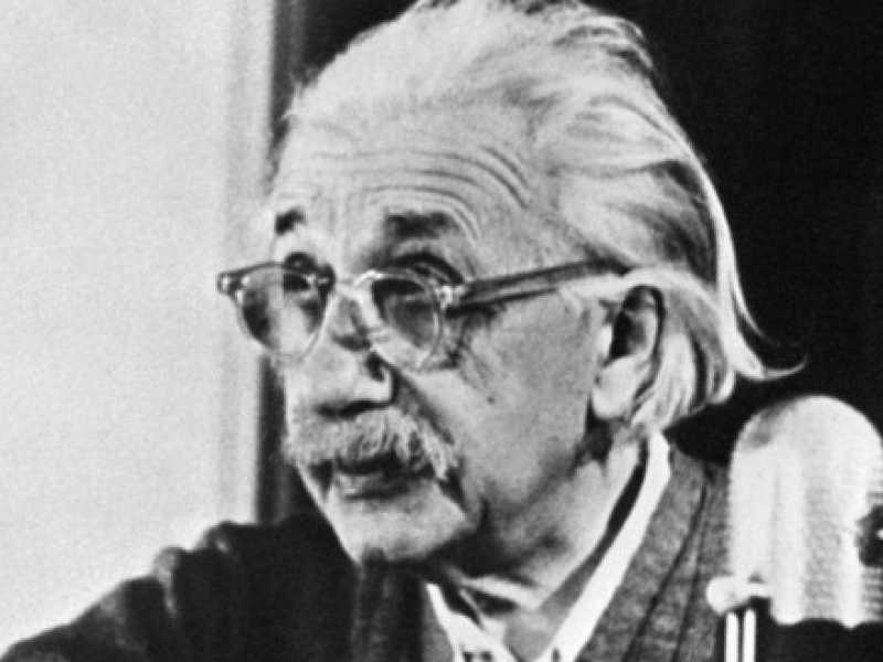Albert Einstein (foto LaPresse)