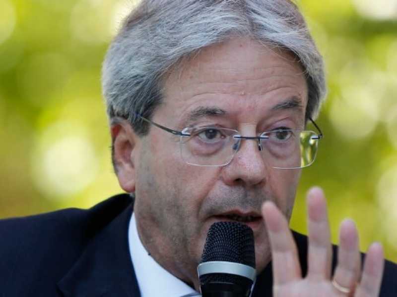 Paolo Gentiloni (foto LaPresse)