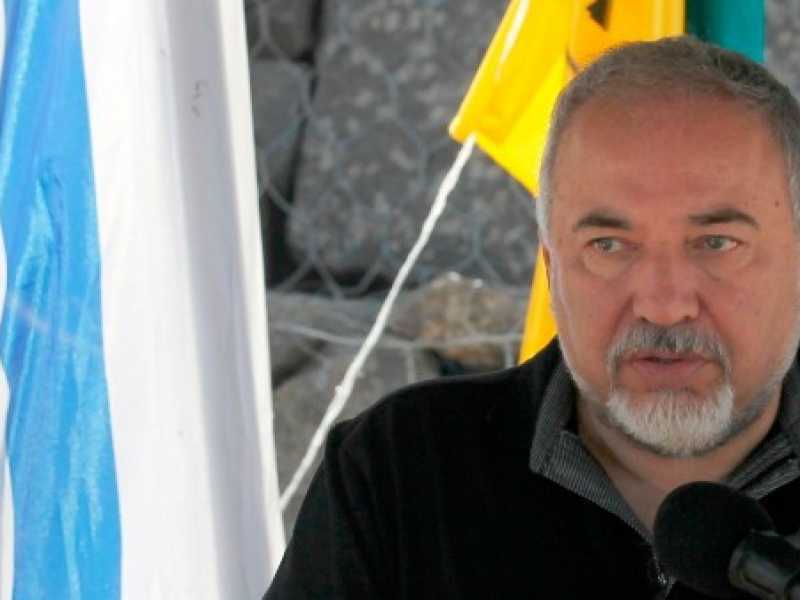 Avigdor Lieberman (foto LaPresse)