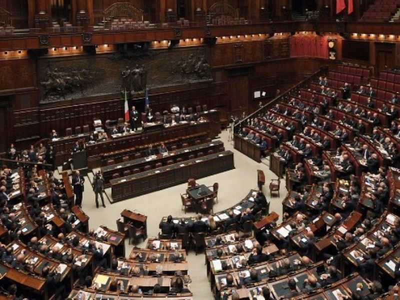 L'aula di Montecitorio (foto LaPresse)