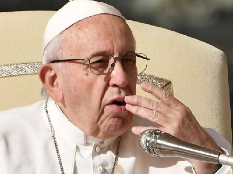 Papa Francesco (foto LaPresse)