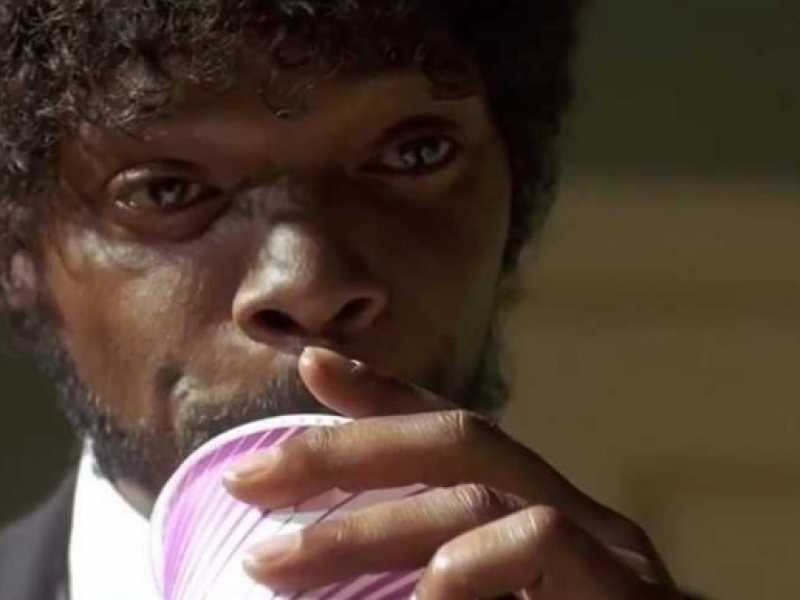 Una scena di Pulp Fiction
