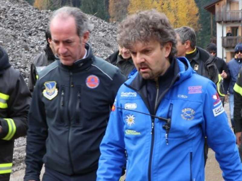 Il governatore del Veneto Luca Zaia (Foto LaPresse)