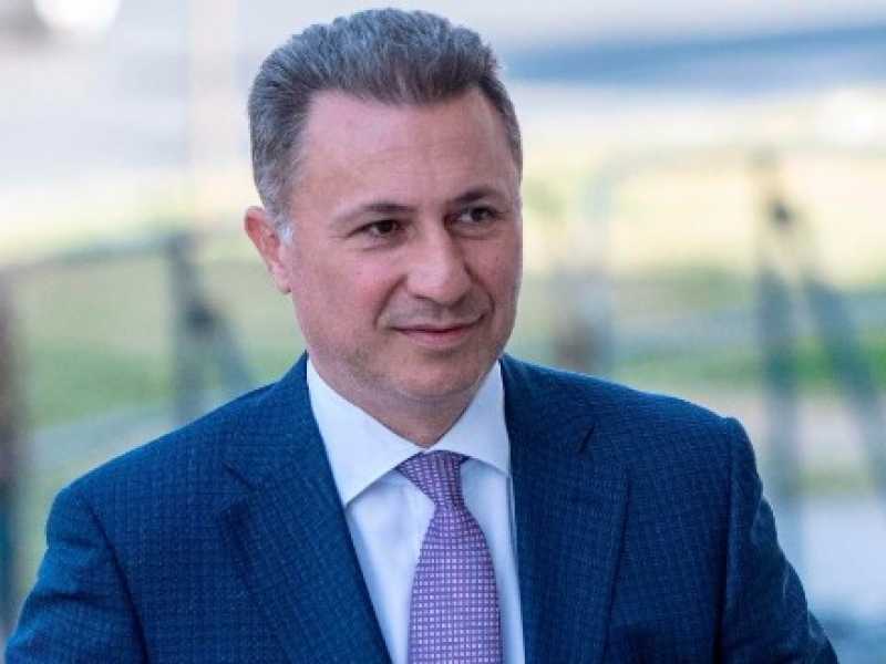 Nikola Gruevski. Foto LaPresse