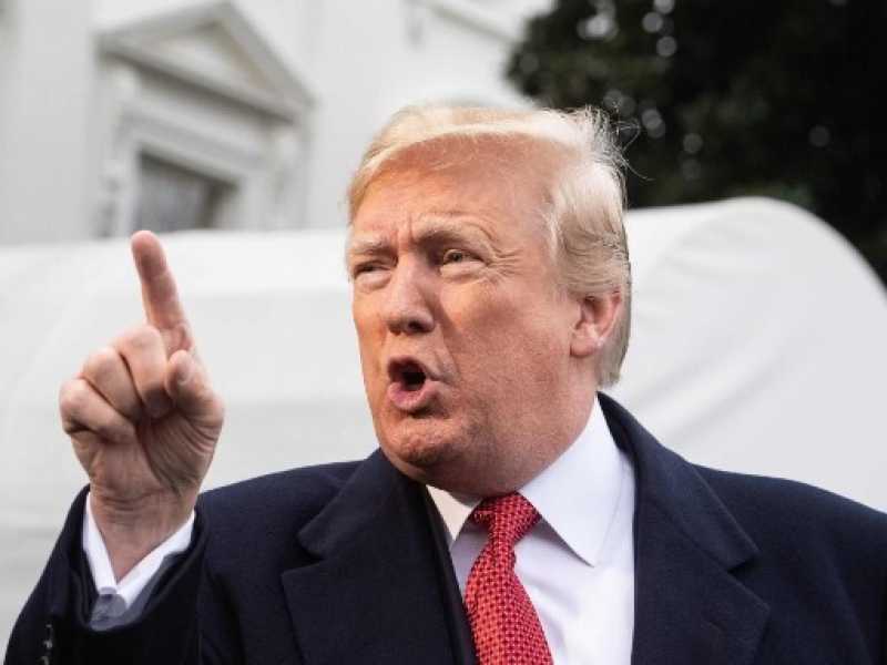 Trump &egrave; furioso contro tutti dopo le elezioni di midterm (Foto LaPresse)