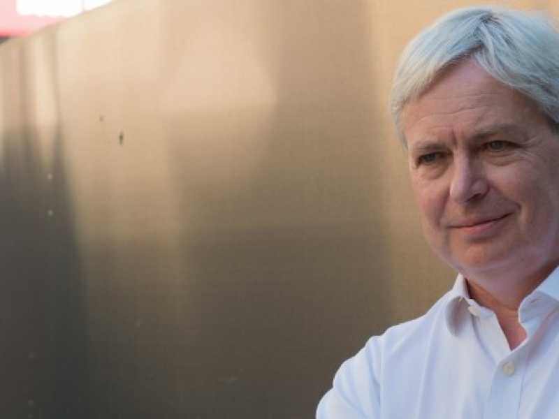 Jonathan Coe al Festival della Letteratura di Mantova. Foto LaPresse