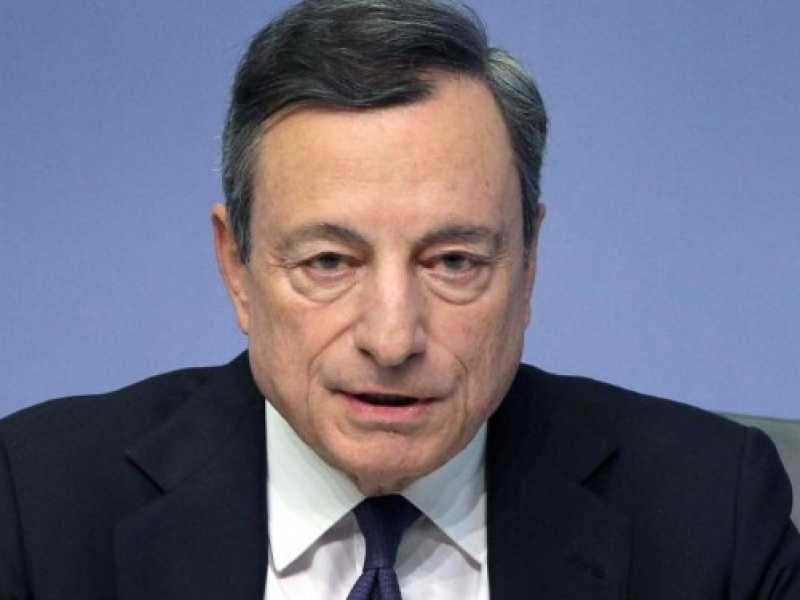 Mario Draghi (foto LaPresse)