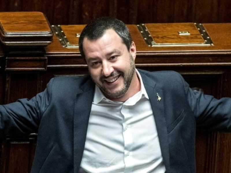 Matteo Salvini (foto LaPresse)