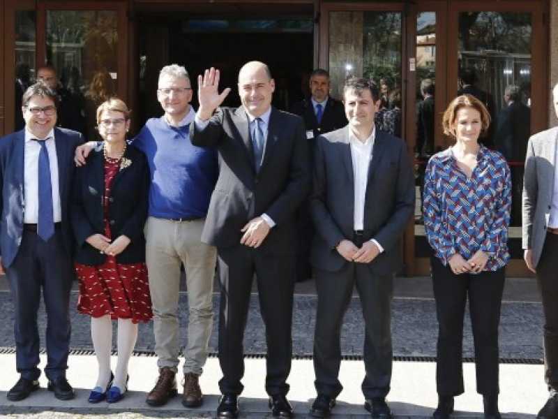 La Giunta Zingaretti (foto LaPresse)