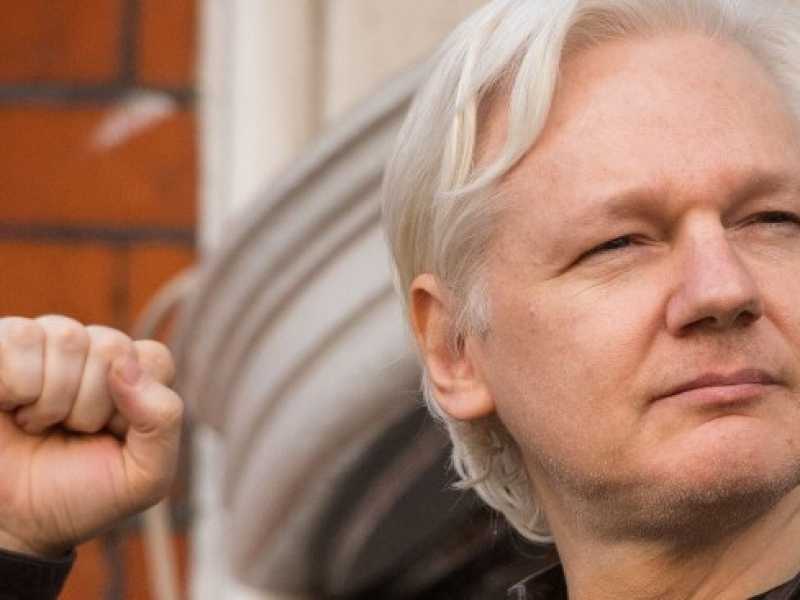 Julian Assange (foto LaPresse)