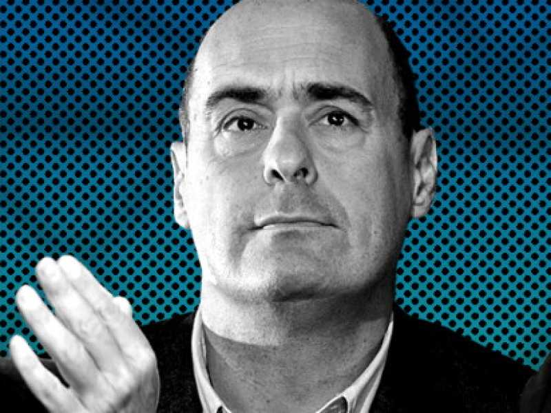 Marco Minniti, Nicola Zingaretti, Maurizio Martina (elaborazione grafica Il Foglio)