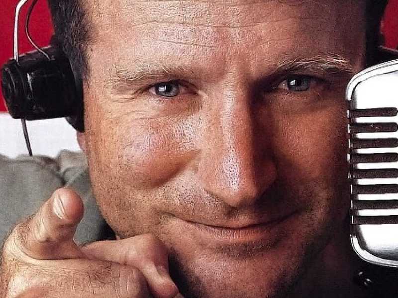 Robin Williams in "Good Morning Vietnam"