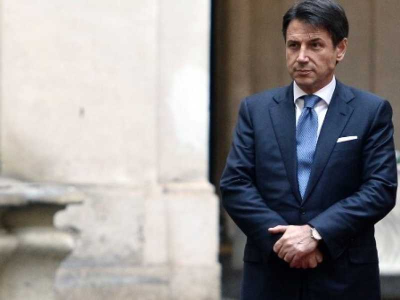 Il premier Giuseppe Conte (Foto LaPresse)