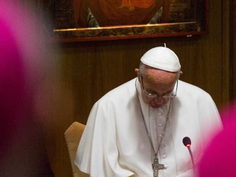 Papa Francesco all'apertura dell'Assemblea Generale della CEI