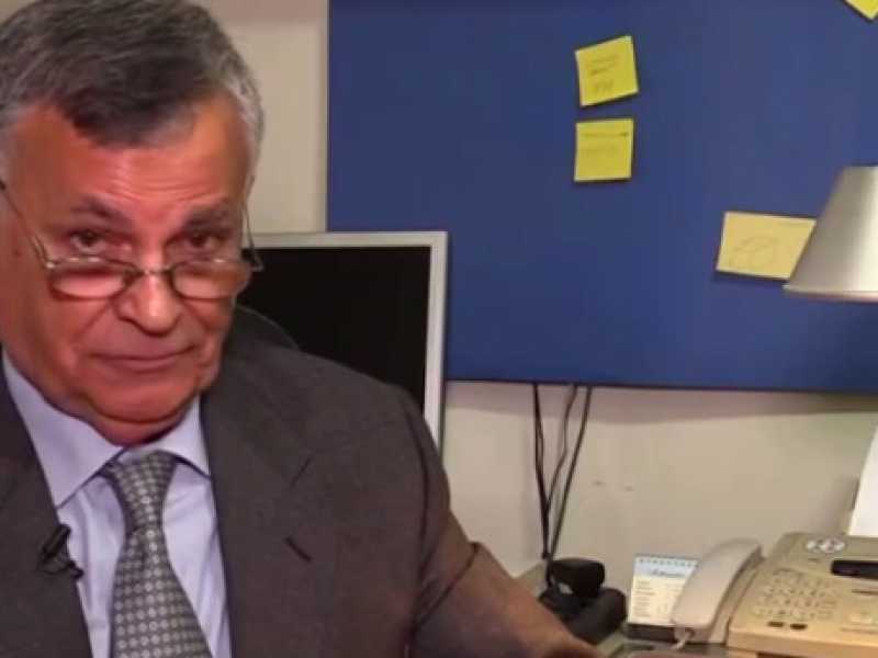 Antonio Di Maio in un fotogramma del video “di pentimento” pubblicato su Fb