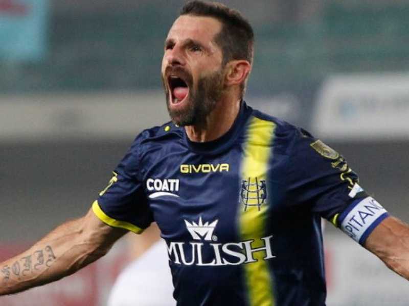 Sergio Pellissier (foto LaPresse)
