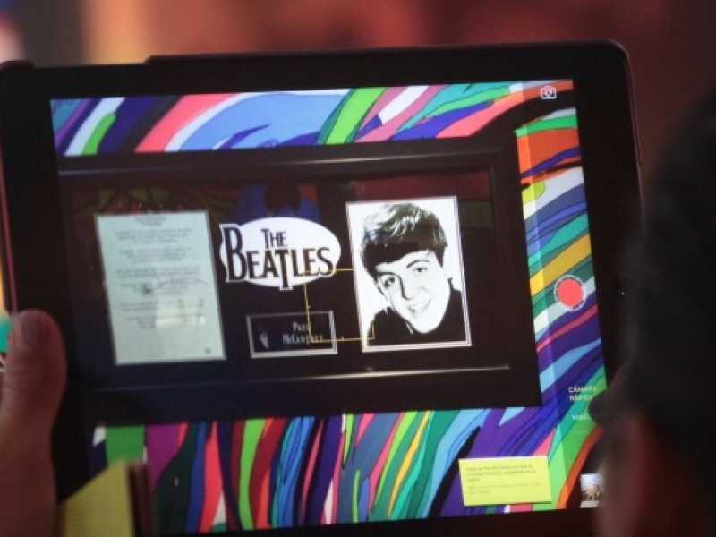 Messico, mostra "The Beatles. Yesterday, Today and Tomorrow. Maturity" (foto LaPresse)