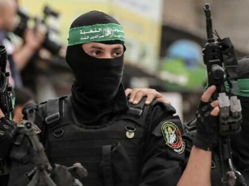 Miliziani di Hamas (Foto LaPresse)